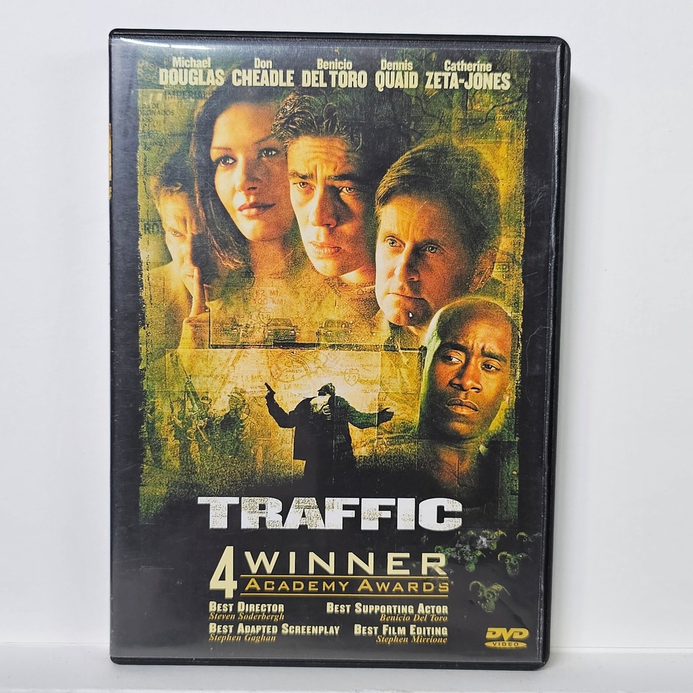Traffic DVD 2000 Movie Academy Award Winner Steven Soderbergh Michael Douglas R‎